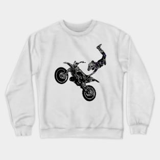 motocross Crewneck Sweatshirt